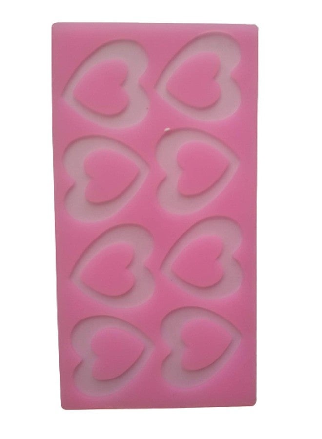 SHOAIB Chocolate GARNISHING Mould for Cake Heart Shape and Round Shape - Image 3