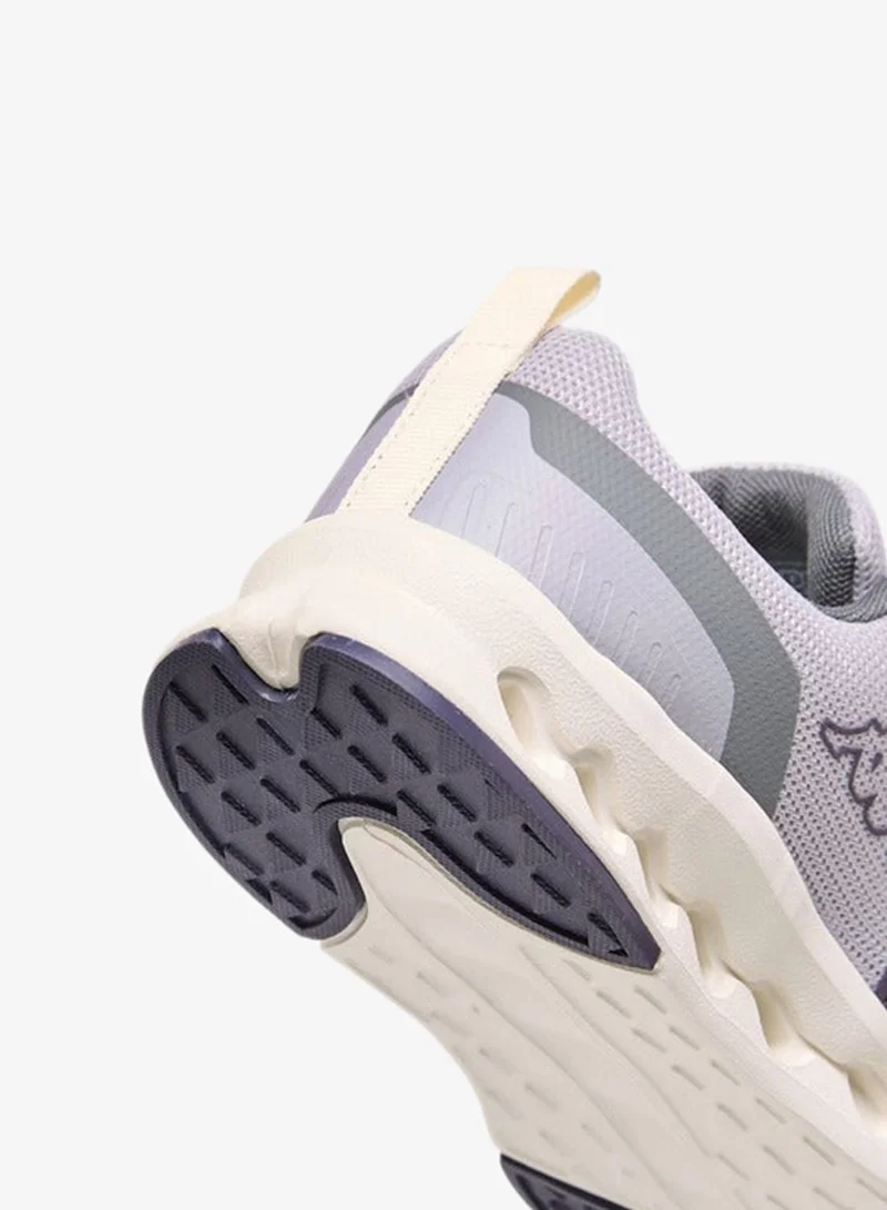 Kappa Girls' Logo Print Sports Shoes with Hook and Loop Closure
