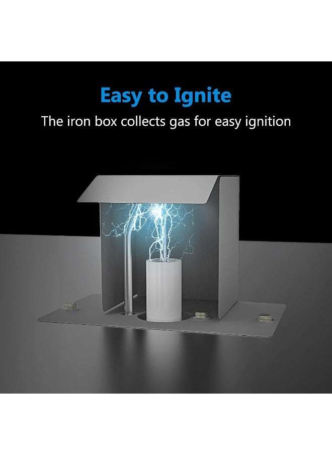 Grisun  Rectangular Stainless Steel Drop-In Fire Pit Kit