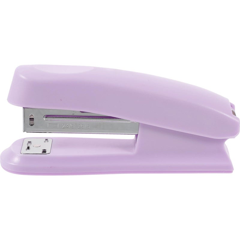 Heavy Duty Metal Portable Desk Stapler Compact Lavender Purple For Office Home Students - Image 2