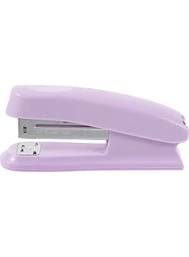 Heavy Duty Metal Portable Desk Stapler Compact Lavender Purple For Office Home Students - Image 1