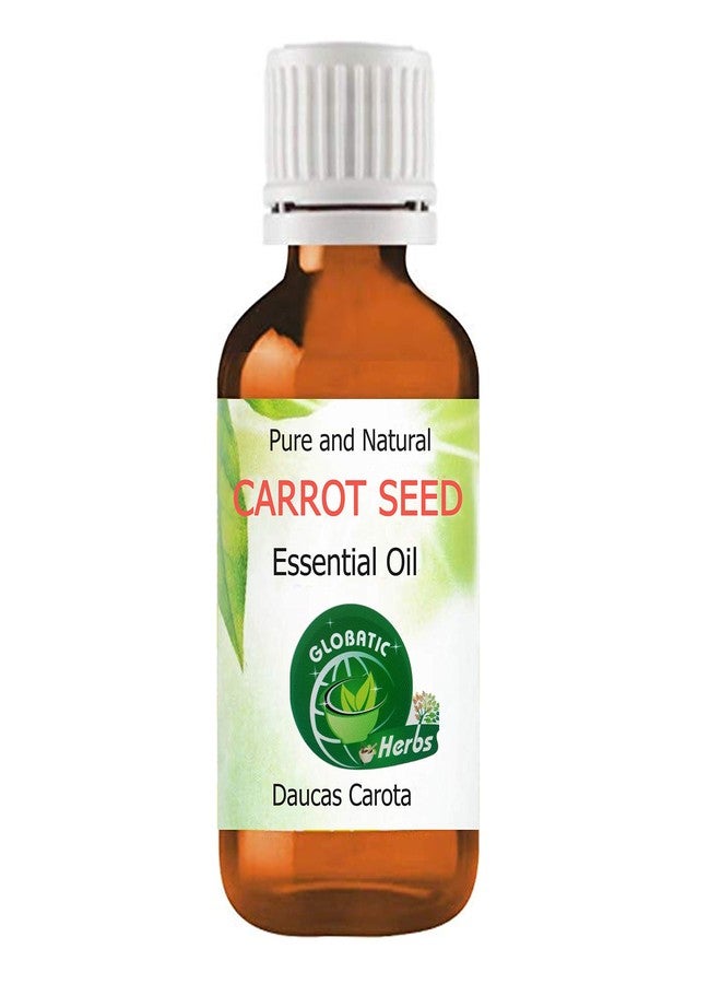 جلوباتريك هيربس زيت بذور الجزر العطري من جلوباتيك هيربس، 15 مل (Daucus Carota)، عضوي، غير مخفف، للعلاج العطري، ودرجة علاجية 100% - Image 1