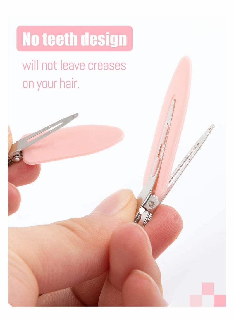 Excefore No Bend Hair Clips, 20 Pcs Pin Curl Clips, No Crease Hair Clip for Hairstyle Bangs Waves Makeup Application - Image 3
