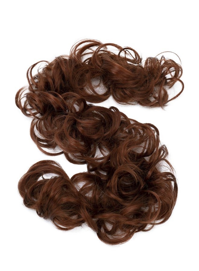 كايشا هيربيسي لف الشعر ألياف صناعية مقاومة للحرارة، مجعد، فوضوي، أوبدو، نحاسي أحمر، Hw20 - Image 1