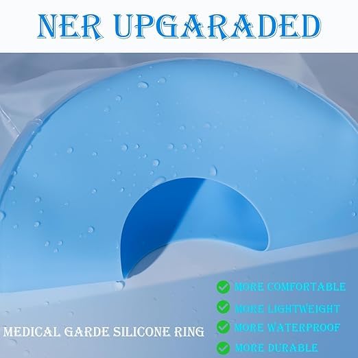 Divvsck Waterproof Kids Leg Cast Cover for Showering Cast Covers for Shower Kids Child Reusable Shower Bag for Leg Cast Protector for Teens Leg, Foot,Ankle - Image 2