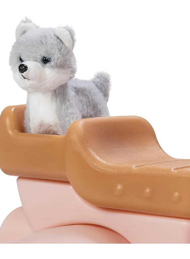 Step2 Ride Along Scooter for Kids, FoottoFloor Ride On Toy, Stylish Adventure on Four Wheels, Toddler Ages 1.54 Years Old, Pink