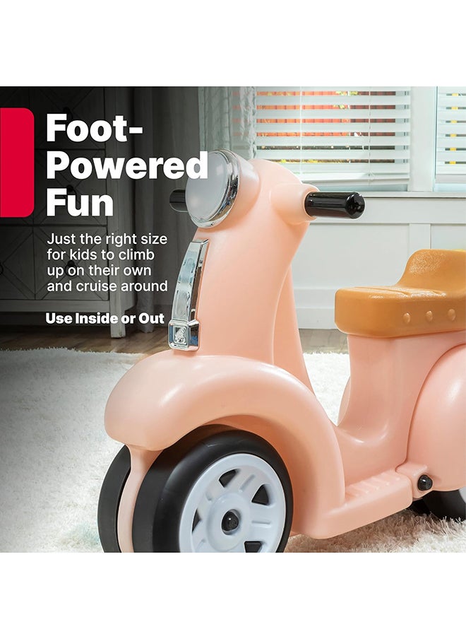 Step2 - Ride Along Scooter for Kids, FoottoFloor Ride On Toy, Stylish Adventure on Four Wheels, Toddler Ages 1.54 Years Old, Pink - Image 1