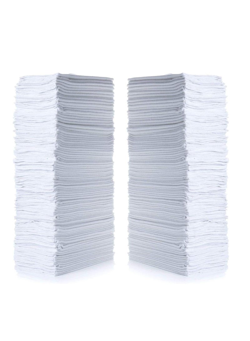 Simpli-Magic Simpli Magic 79006-100PK shop towels 14”x12” white pack of 100  - Image 1