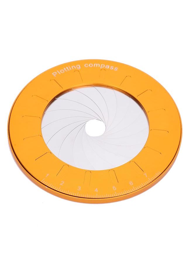 Thoraya - Circle Drawing Tool Adjustable Flexible Rotary Round Drafting Geometric Ruler Templates - Image 1