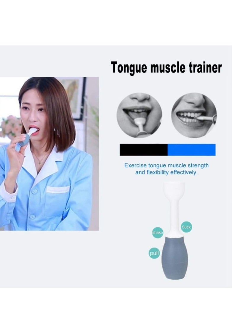 SYOSI Jaw Exerciser Kit Mouth Exerciser Oral Lips Muscle Training Device Recovery Tongue Trainer Puller for Dysarthria Muscle  5 in 1 Kit Oral Sensory Therapy Tool Kit Silicone Massager  - Image 5