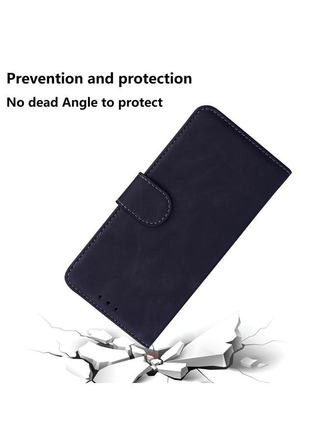 The Bros Phone Case For Honor 70 Skin Feel Pure Color Flip Leather Phone Phone Case - Image 4