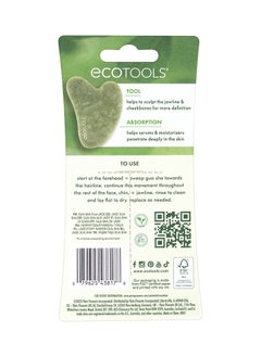 Eco Tools Jade Gua Sha Stone Face Massager  - Image 2