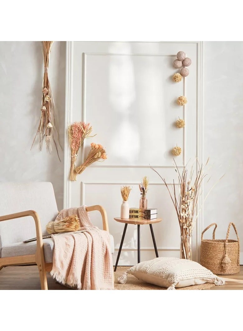 هوم بوكس كرة ديكورية مصنوعة يدويًا من أوراق مايزي من مايلي - 8.5 × 8.5 × 33 سم - Image 3