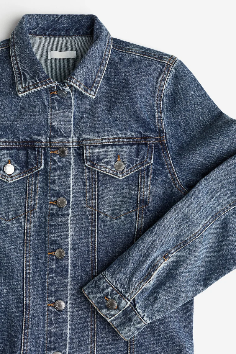 اتش اند ام فستان من قطن الدنيم