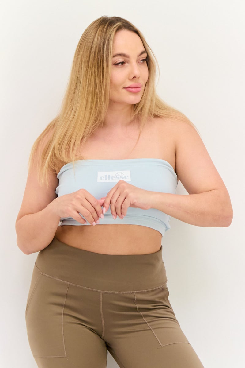 Ellesse Women Sportswear Fit Strapless Training Top, Light Green - Image 1