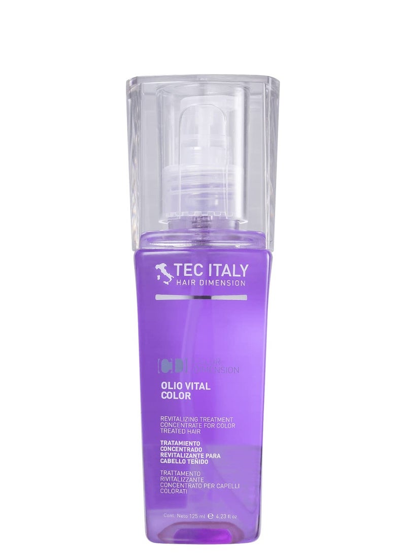 Tec Italy Olio Vital Color Revitalizing Treatment for Hair & Skin - 125ml - Image 1
