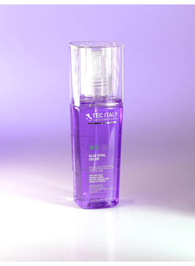 Tec Italy Olio Vital Color Revitalizing Treatment for Hair & Skin - 125ml - Image 2