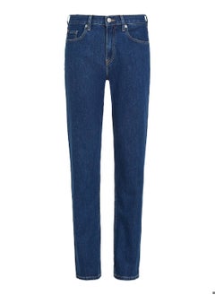 TOMMY HILFIGER Women's Mid Rise Straight Leg Jeans - Cotton, Blue  - Image 2