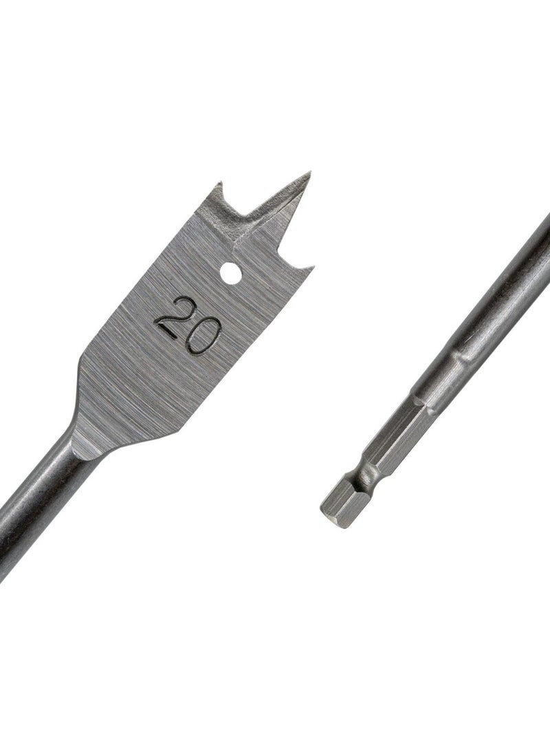 TH03120 Bits Handle Wooden Leaf Butterfly Drill Bit 20 mm