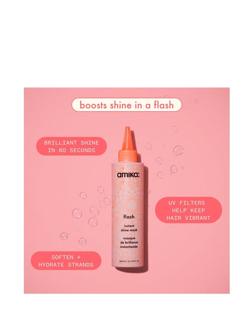 amika Flash Instant Shine Mask 200ml - Image 2