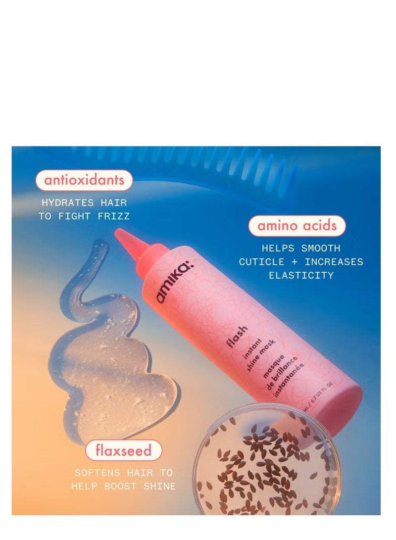 amika Flash Instant Shine Mask 200ml - Image 3