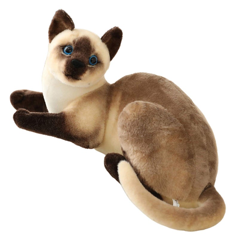 BARMI Cat Plush Cat Stuffed Animal Stuffed Cat Plushies Lifelike Cat Pillow Realistic Stuffed Cat 30cm12inch - Image 2