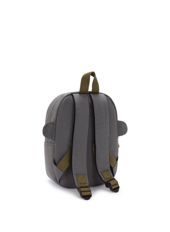 kipling Faster Kids New Term School Backpack with Padded Straps, 7L, 0.26Kg - Back To Grey (Grey) - Image 2