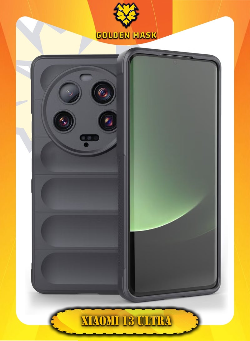 GOLDEN MASK GOLDEN MASK Compatible With Xiaomi 13 Ultra Magic Case ShockProof (Dark Grey) - Image 1