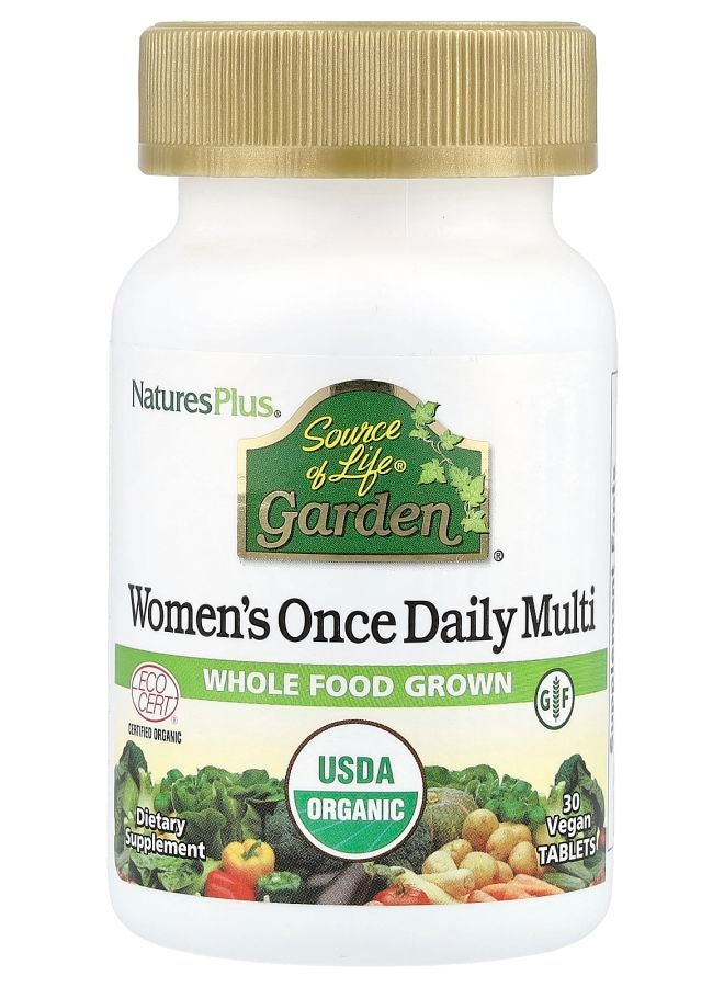 Source of Life Garden Women's Once Daily Multi 30 Vegan Tablets