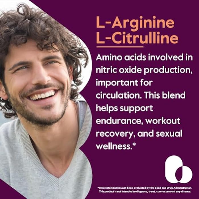 BESTVITE L-Arginine L-Citrulline 500mg / 250mg Vegan (240 Vegetarian Capsules) - No Stearates - No Dicalcium Phosphate - Non GMO - Gluten Free - Image 2