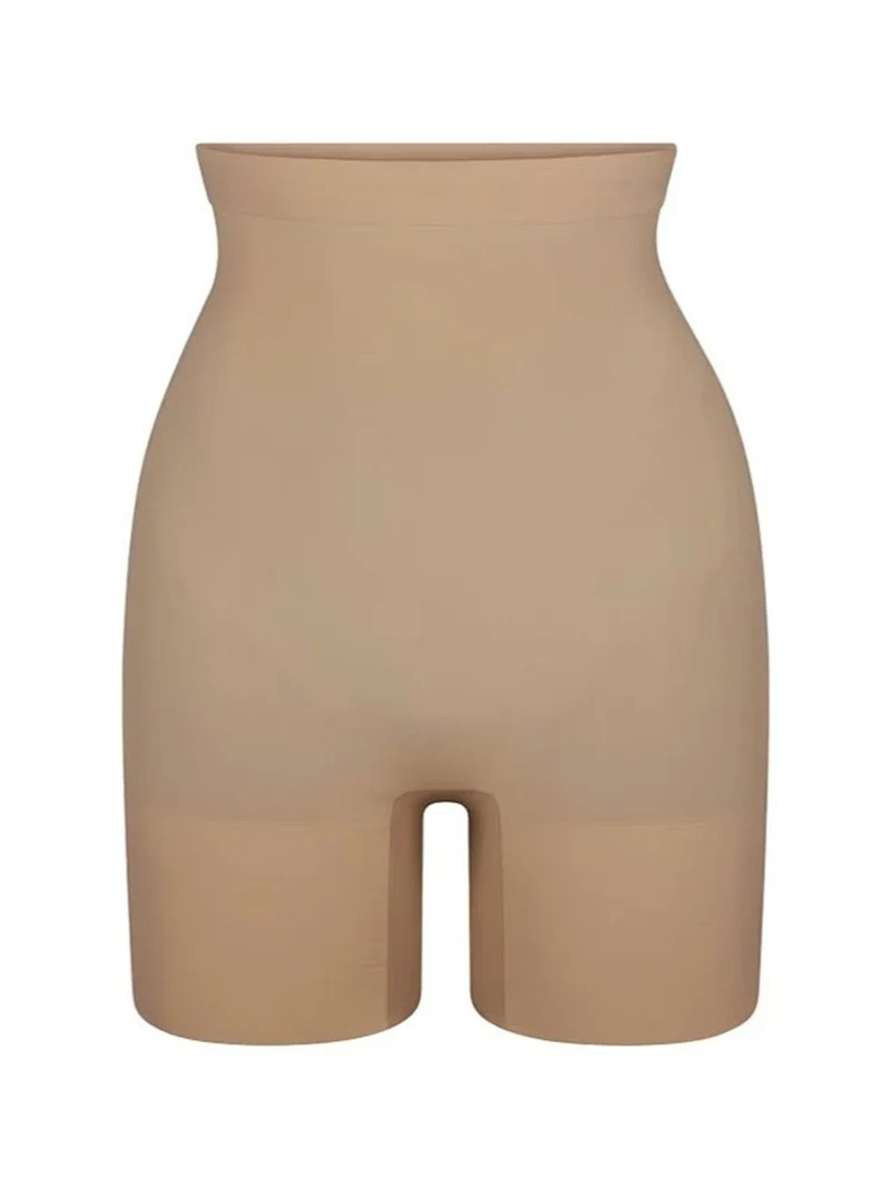 Hiccup Natural Premium Seamless High Waist Mid-Thigh Shorts Shapewear for Women | Best Price UAE