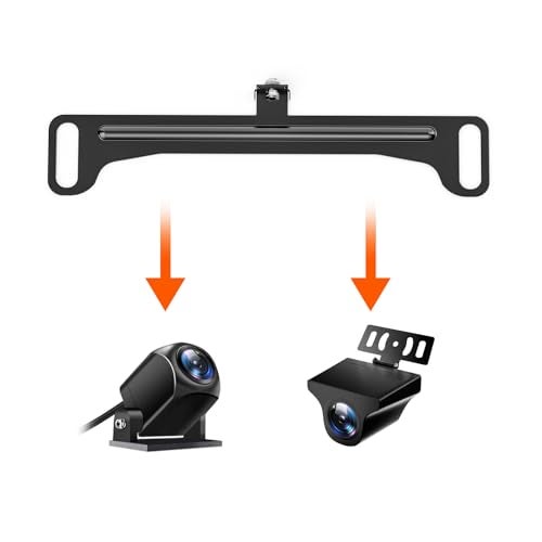 WOLFBOX Reverse Rear Camera License Plate Bracket, Installation Holder for Backup View Camera (Suitable for WOLFBOX Rear Camera of G840H/G890/G850/G840S/G930/G900/G900PRO/G850PRO/G900 Tripro) - Image 2