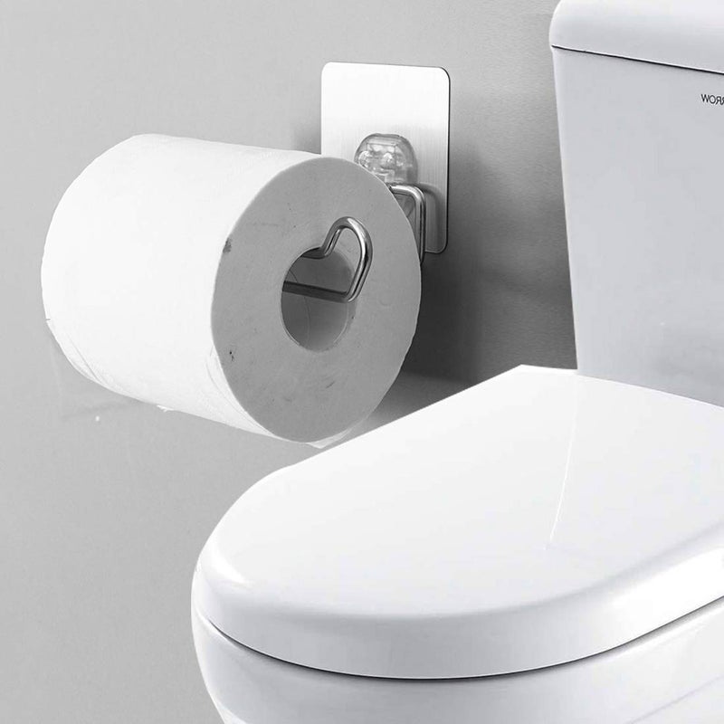 Greeya Stainless Steel Kitchen Bathroom Napkin Toilet Paper Holder - Magic Sticker Series Self Adhesive NO Drilling - Image 2