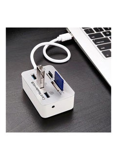 نيبمينينت محول طاقة بموزع ذي 3 منافذ 3.0 USB ومنفذ Type C أبيض  - Image 2
