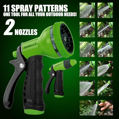 GAOLLY Retractable Garden Hose Reel, Smooth Slow Auto Rewind & Any-Length Lock, Premium Wall Mounted with 180° Swivel Bracket, 1/2 in High-Pressure Hose with 66 FT, Two Sprays - Image 2