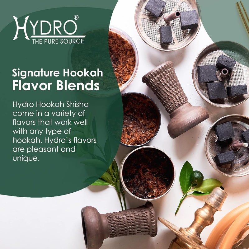 Hydro Hookah Flavors - Signature Hookah Flavor Blends, Delicious Shisha Nicotine Free, Alternative to Hookah Tobacco, 250g [HYDROPURPLE - Grape] - Image 4
