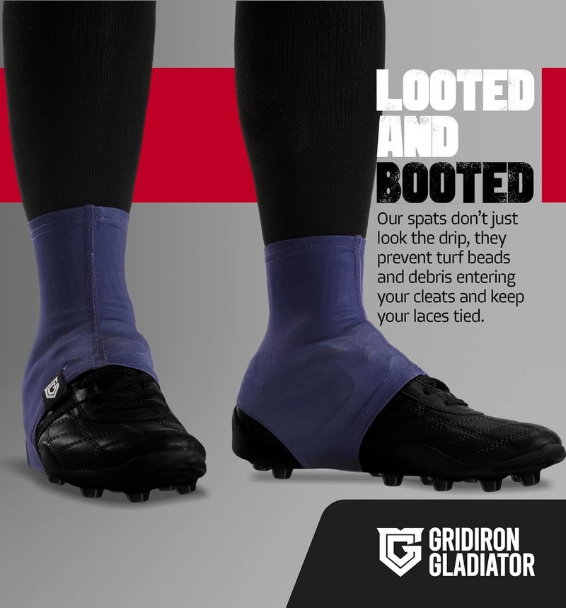 Gridiron Gladiator Cleat Covers - Football Spats - Football Cleat Cover - Cleat Spats for Soccer, Baseball & Softball - Image 4