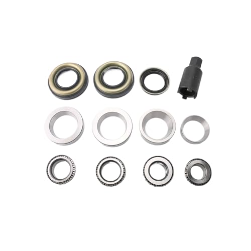 HLBTK 22993016 92230584 Rear Differential Bearing and Seal Repair Kit with Removal Tool Fits for Cadillac ATS V4V6 20132019 Cadillac ATS V4V6 20142019 Replaces F577158 LM50134R F574658 - Image 1