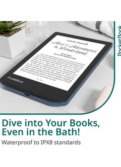 PocketBook Verse Pro E-Reader, Waterproof 6'' E-Ink Carta™ HD Touchscreen Azure, SMARTlight, 16GB, Text-to-Speech, WiFi & Bluetooth  - Image 5