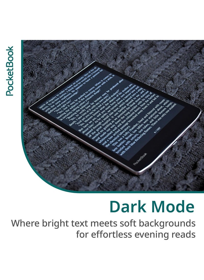 PocketBook - Verse Pro E-Reader, Waterproof 6'' E-Ink Carta™ HD Touchscreen Azure, SMARTlight, 16GB, Text-to-Speech, WiFi & Bluetooth - Image 1