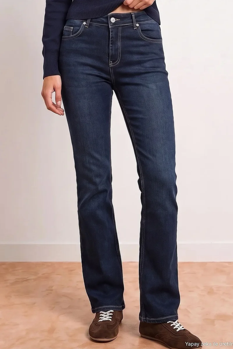 Dilvin Dark Blue Denim DILVIN Women's Jeans for Women | Best Price UAE
