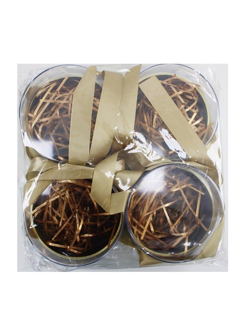 Acrylic Round Gift Box Transparent Storage Box for Jewelry Gifts Decorations and Special Occasions Display Case Perfect for Weddings Birthdays and Holiday Gifts (ROUND GOLD, 12X12X11.5 CM) - Image 5