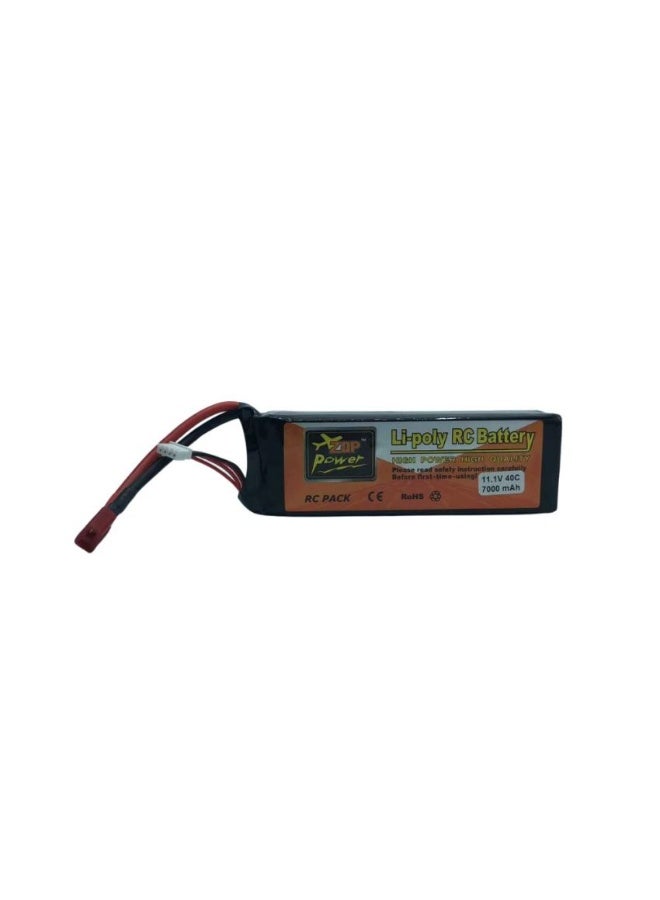 KNP 3s Li-Po Battery 40C, 7000mAh, 11.1V - Image 2