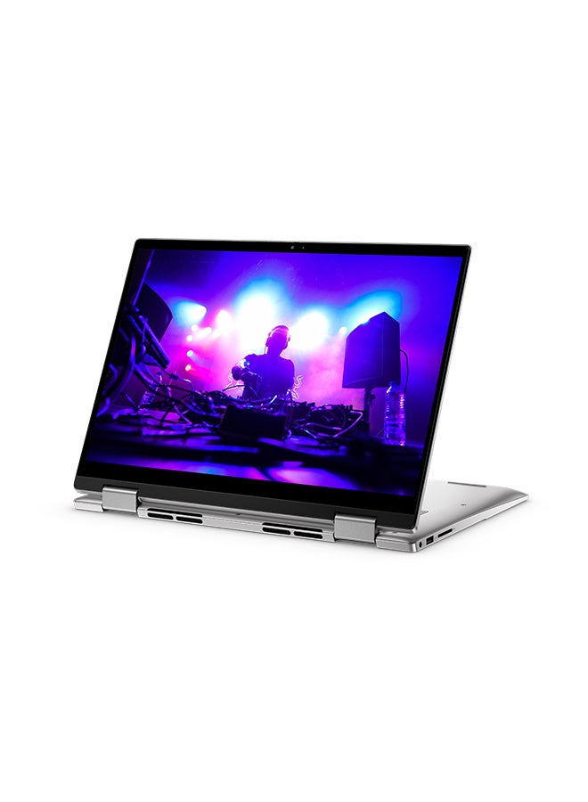 ديل لابتوب إنسبايرون 7430- 2 في 1 بشاشة مقاس 14 بوصة، ومعالج كور i7-1335U/ وذاكرة الوصول العشوائي سعة 16 جيجابايت/ ومحرك أقراص اس اس دي سعة 1 تيرابايت/ وبطاقة رسومات انتل ايريس اكس اي/ ونظام التشغيل ويندوز 11 اللغة الإنجليزية فضي بلاتيني - Image 4