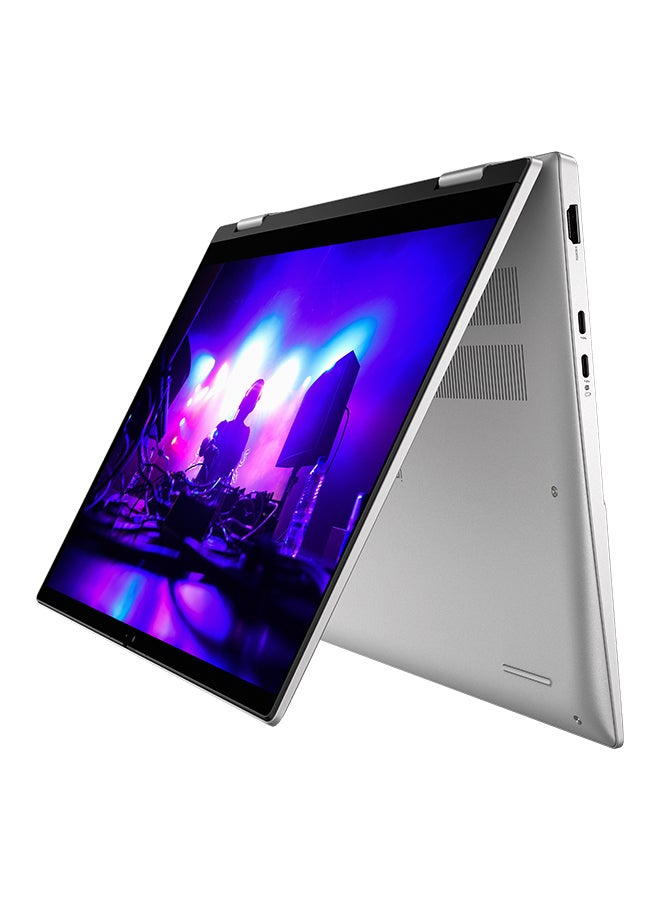 ديل لابتوب إنسبايرون 7430- 2 في 1 بشاشة مقاس 14 بوصة، ومعالج كور i7-1335U/ وذاكرة الوصول العشوائي سعة 16 جيجابايت/ ومحرك أقراص اس اس دي سعة 1 تيرابايت/ وبطاقة رسومات انتل ايريس اكس اي/ ونظام التشغيل ويندوز 11 اللغة الإنجليزية فضي بلاتيني - Image 5