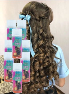 8 Pieces Hair Color Spray Brown