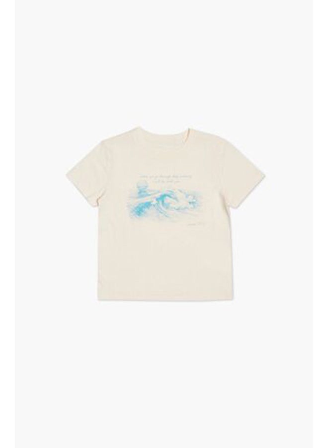 FOREVER 21 Girls Isaiah 43:2 Graphic Tee (Kids) - Image 1