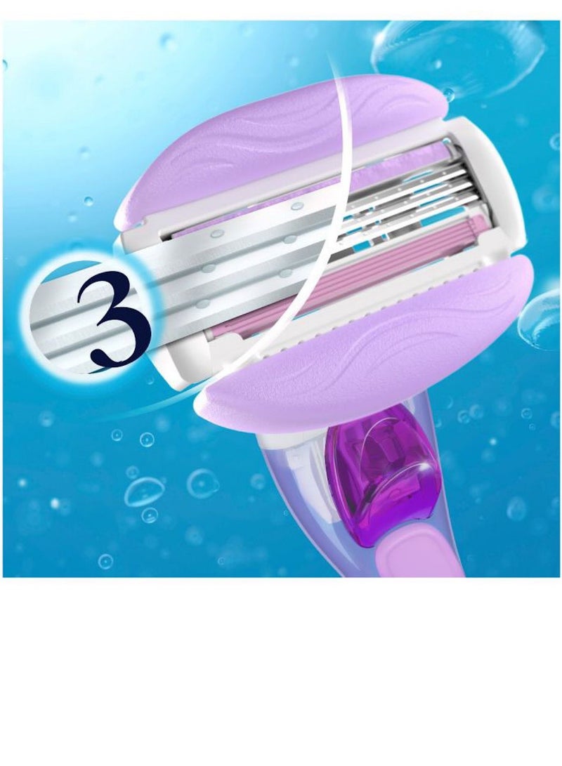 عبوات شفرات حلاقة فينوس ريفيرا للاستخدام لمرة واحدة مكونة من قطعتين - Image 5