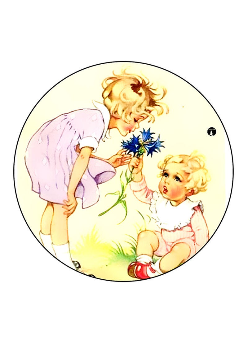 RKN Vintage Art Printed Fridge Magnet  Multicolour - Image 2