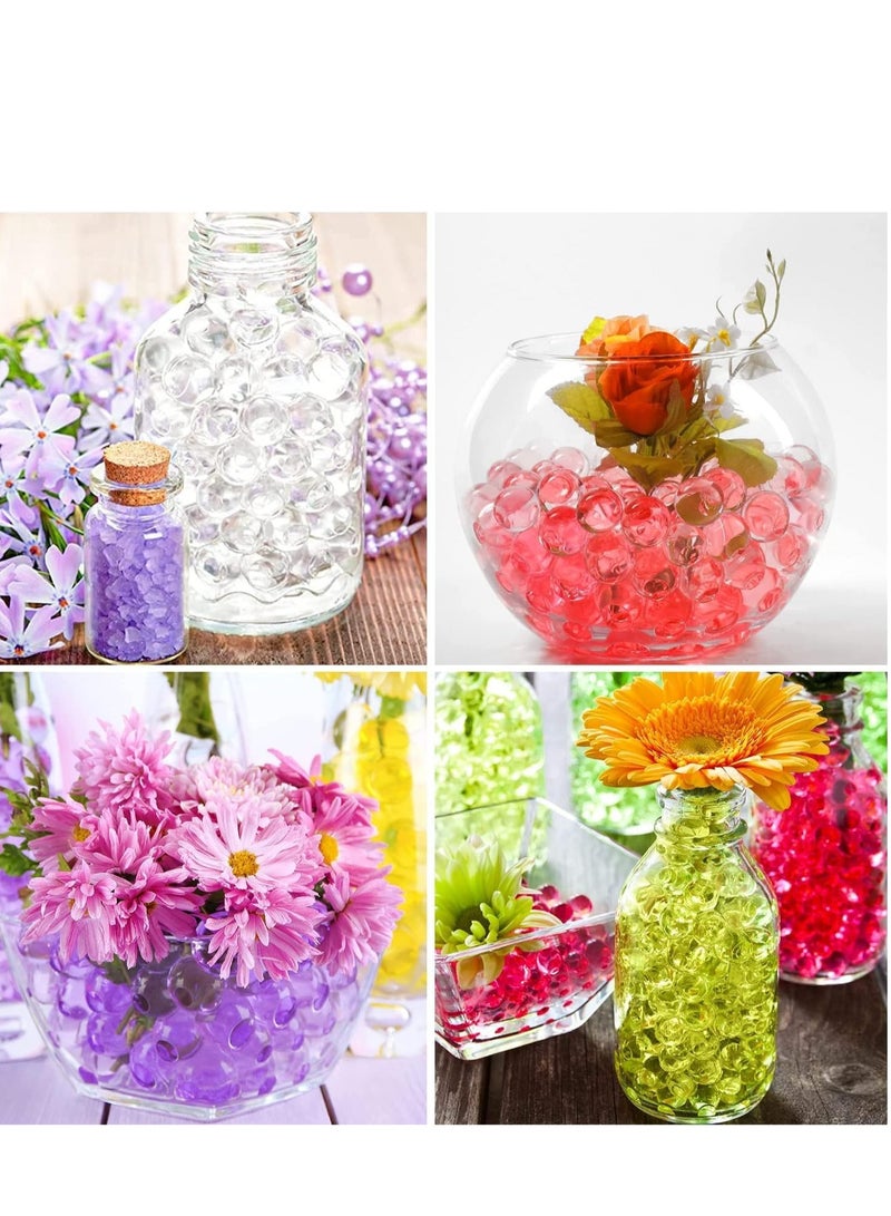 SOLARAE Clear Water Gel Jelly Beads Soilless Cultivation Substrate, Crystal mud, for Floral Arrangement, Vase Filler, Centerpiece, Festive Decoration Flower 50000 - Image 3